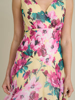 India Chiffon Print Dress