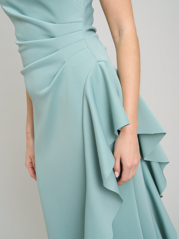 Darby One Shoulder Frill Dress