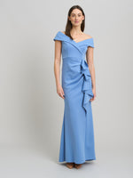 Victoria Maxi Dress With Side Ruching
