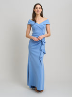 Victoria Maxi Dress With Side Ruching