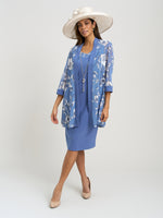 Milana Printed Dress And Jacket