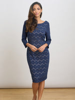 Mirabella Three-Quarter Sleeve Dress