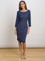Mirabella Three-Quarter Sleeve Dress