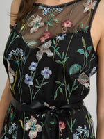 Moira Embroidered Floral Maxi Dress