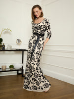 Murphy Embroidered Sequin Maxi Dress