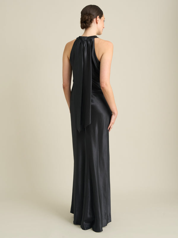 Eunice Satin Maxi Dress