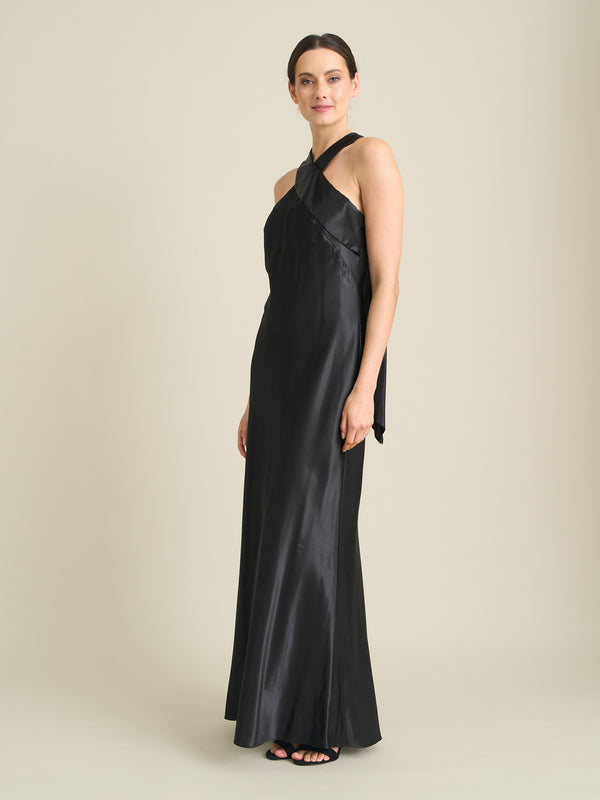 Eunice Satin Maxi Dress