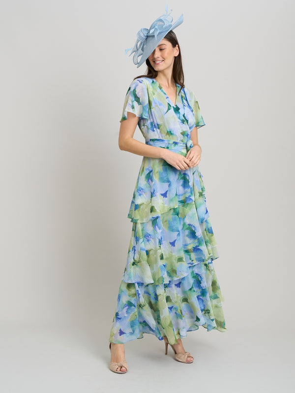 Rihanna Tiered Maxi Dress