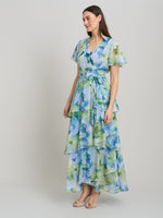 Rihanna Tiered Maxi Dress