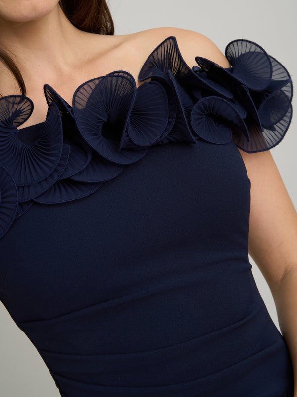 Risa Off-Shoulder Ruffle Maxi Dress