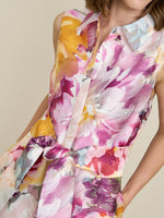 Rosanne Floral Belt Tie Maxi Dress