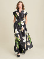 Selina Floral Belted Maxi Dress