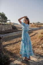 Piti Cuiti Shell Long Dress
