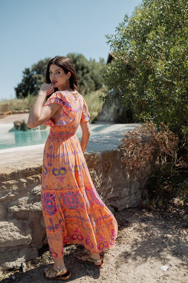 Piti Cuiti Elba Long Dress