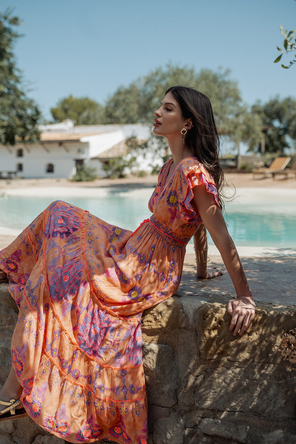 Piti Cuiti Elba Long Dress