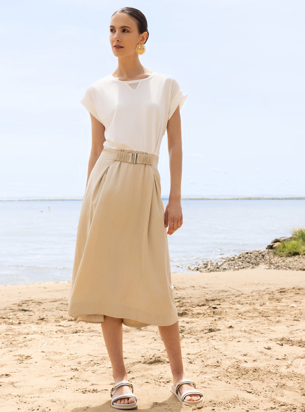 Alison Sheri Two Tone Dress