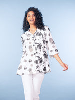 Alison Sheri Printed Blouse
