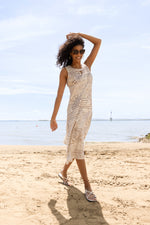 Alison Sheri Printed Sleevless Dress