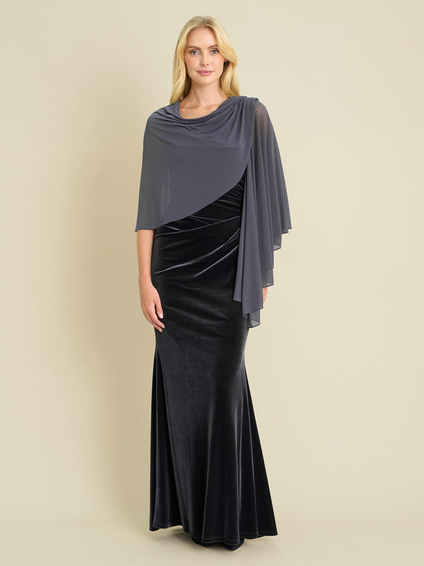Stretch Mesh Shawl