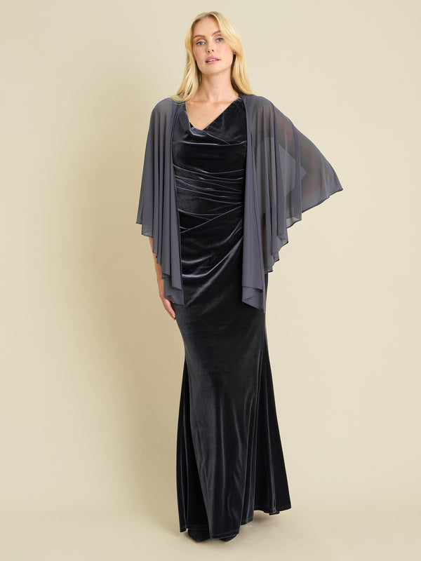 Stretch Mesh Shawl