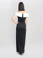 Sadie Off The Shoulder Maxi Dress With Trim