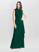 Rosemarie Grecian Jersey Maxi Dress