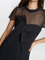 Charlene Black Structured Jumpsuit