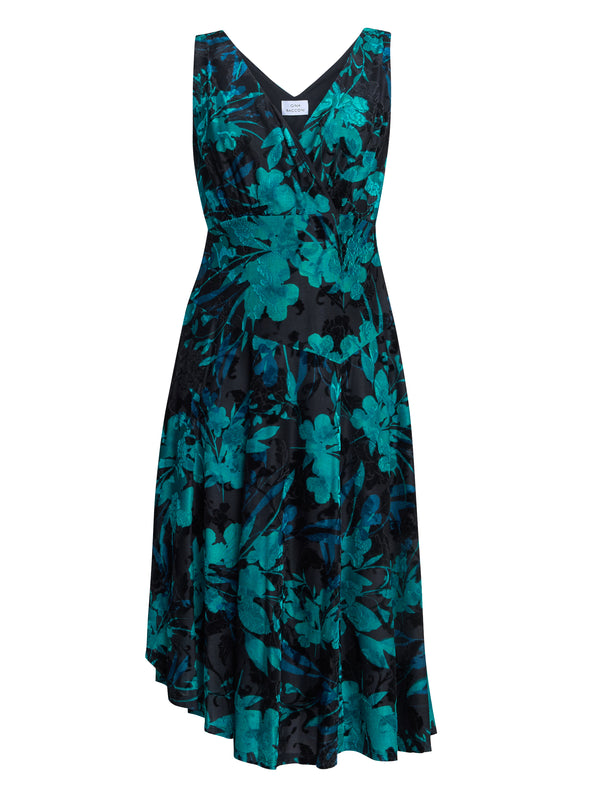Beth Floral Midi Dress