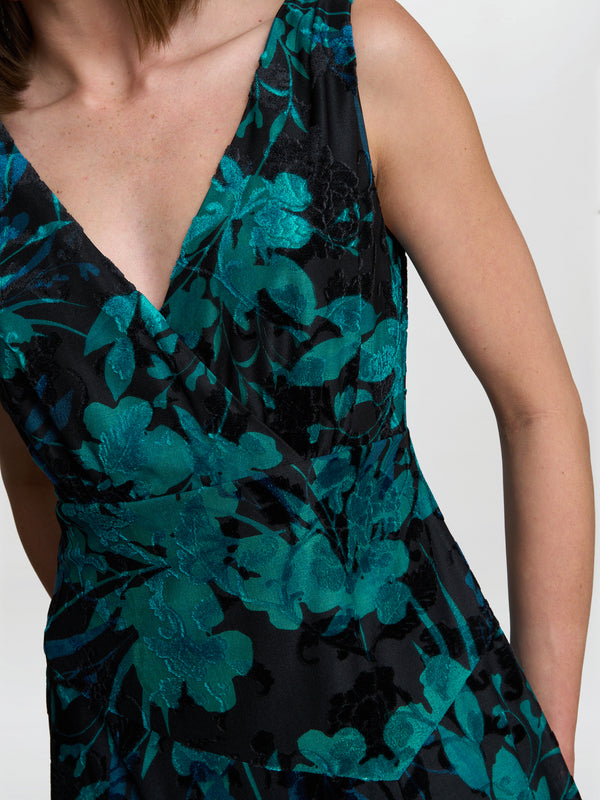 Beth Floral Midi Dress