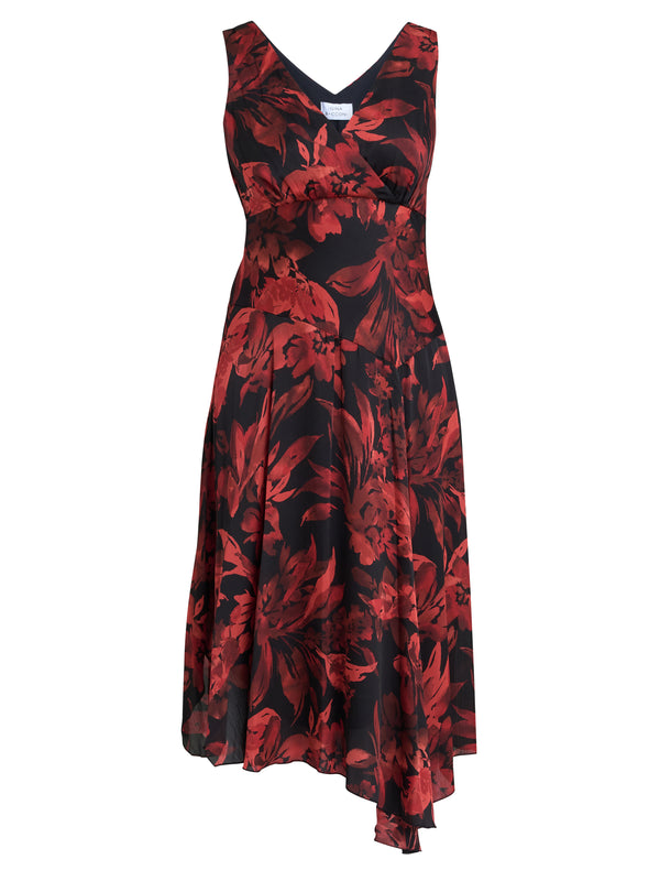 Aneesha Floral Midi Dress