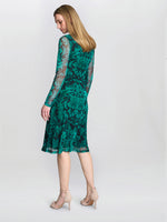 Carrie Long Sleeve Mesh Dress