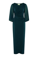 Donatella Chiffon Sleeve Maxi Dress