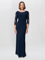 Clara Maxi Dress With Embroidered Sleeve