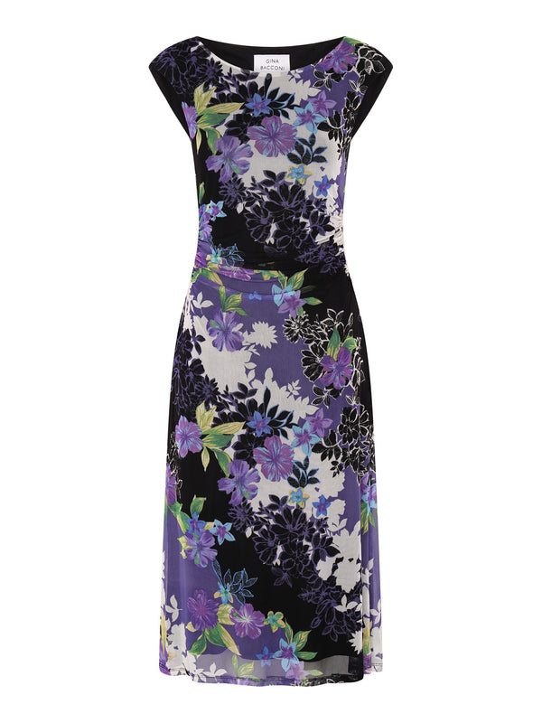 Jasmine Floral Print Midi Dress