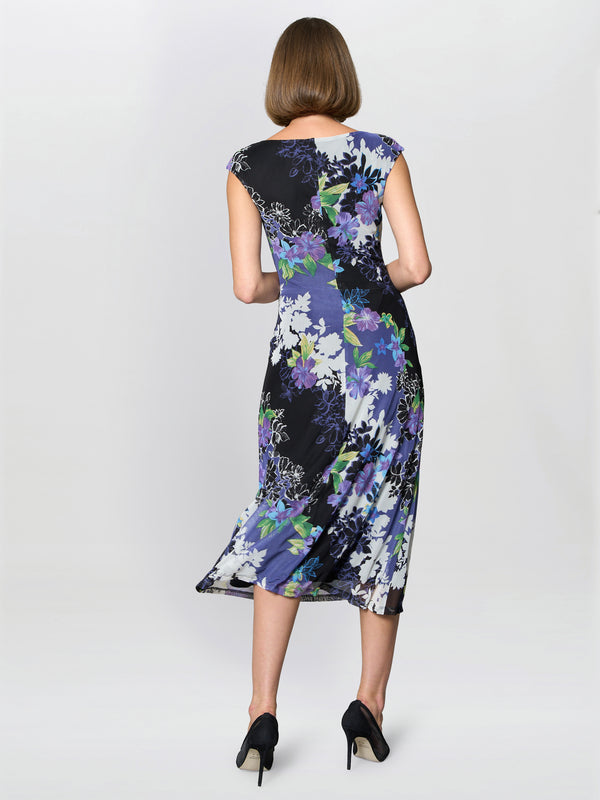Jasmine Floral Print Midi Dress