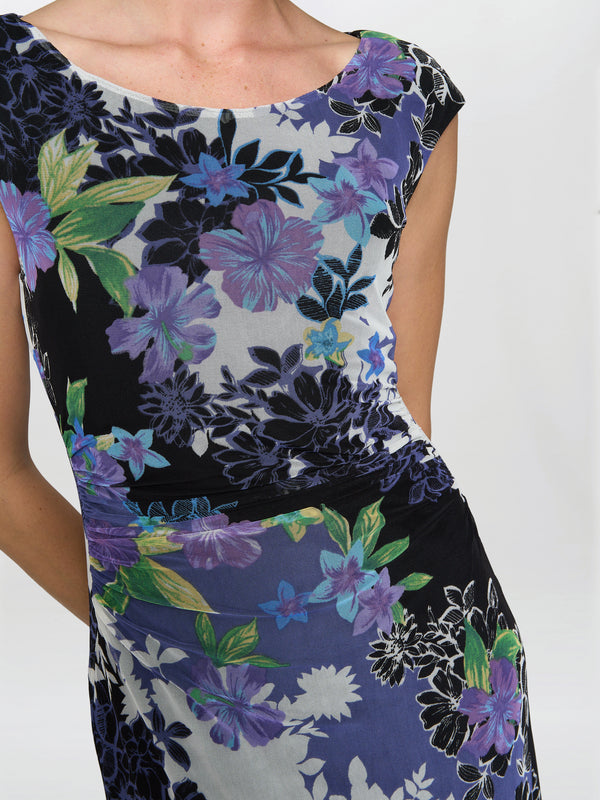 Jasmine Floral Print Midi Dress