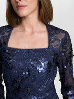 Kirsty Sequin Lace Maxi Dress