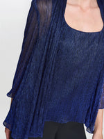 Kyler Metallic Top And Jacket Set