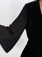 Lainie Velvet Top And Jacket Set