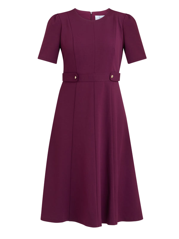 Mel Fit And Flare Midi Dress