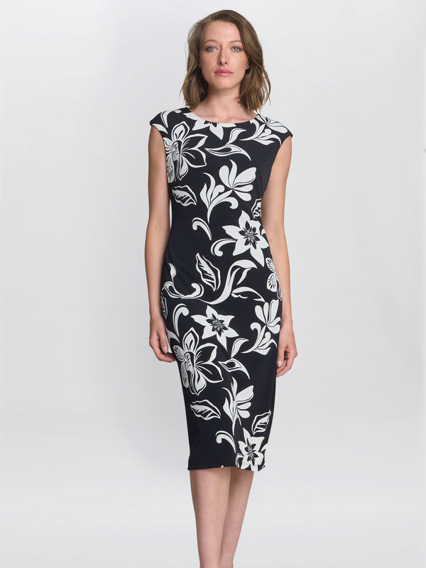 Marjorie Floral Shift Dress