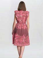 Liat Boho Paisley Dress