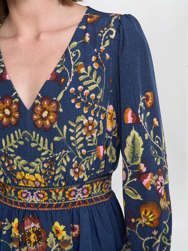 Liberty Embroidered Dress