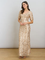 Pat Sequin Maxi Dress