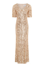 Pat Sequin Maxi Dress