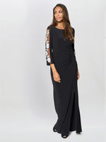 Suzie Embroidered Sleeve Maxi Dress
