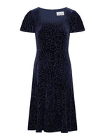 Ray Velvet Midi Dress