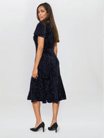 Ray Velvet Midi Dress