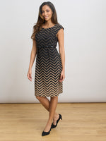 Sofie Print Dress With Belt