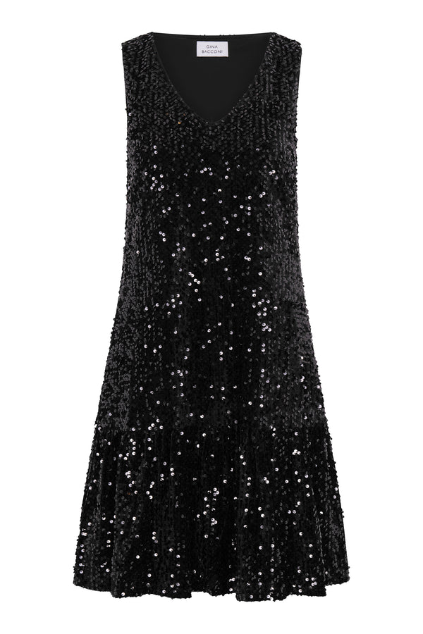 Stef Sequin Shift Dress